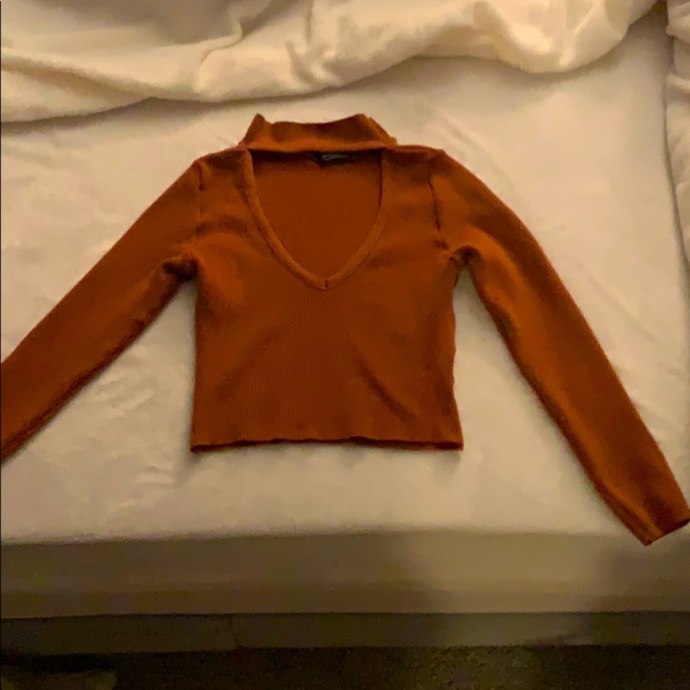 Mustard blouse